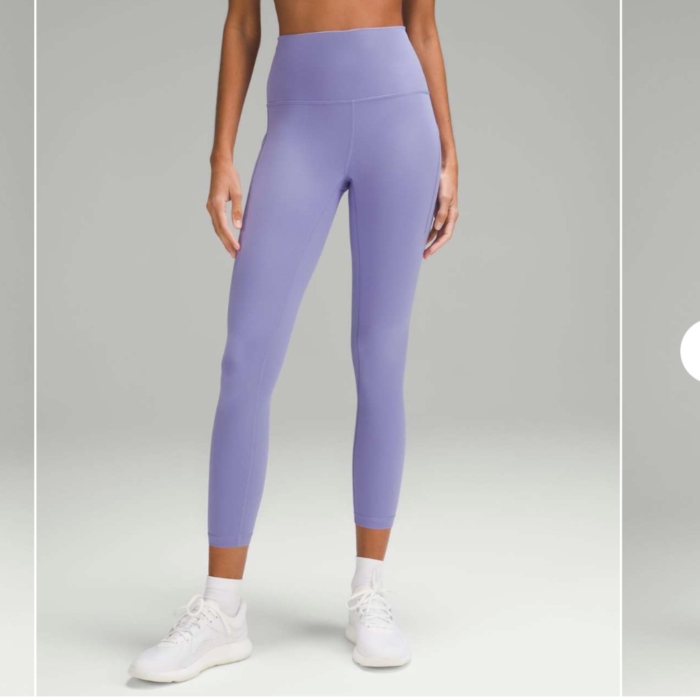 Lululemon Wunder Train High-Rise Tight with Pockets 25" Dark Lavender